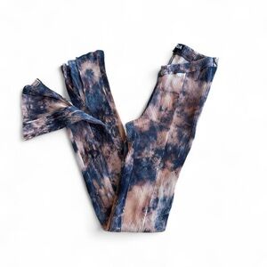 Tie-Dye Ribbed Pants
